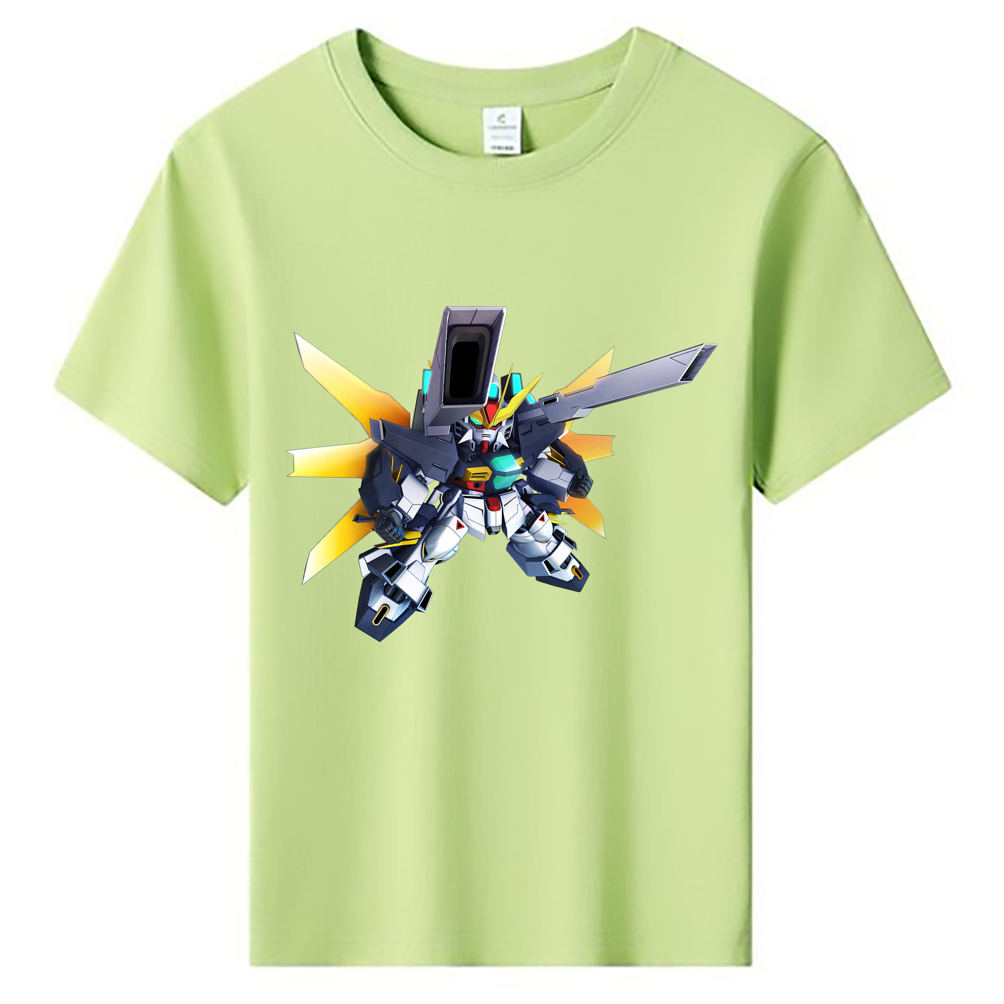 （画像用） 機動戦士ガンダム Mobile Suit Gundam 綿100％キッズTシャツ（フロントプリント）